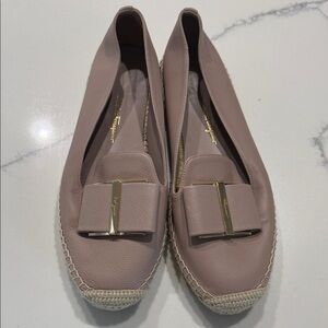 Salvatore Ferragamo Blush Pink Loafers